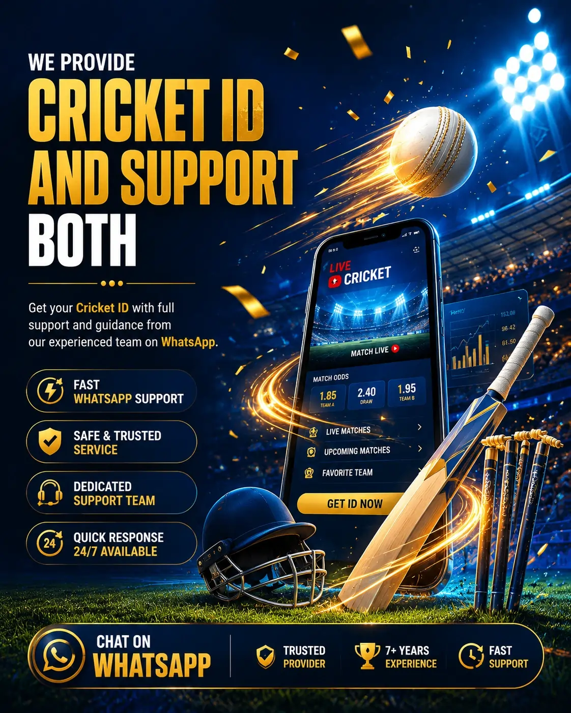 Mahakal Cricket ID WhatsApp Support